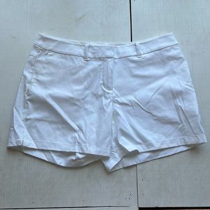 Nike Dri-Fit White golf shorts